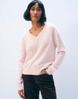 White + Warren Cashmere V Neck