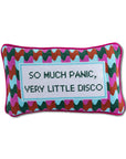 Furbish Studio Panic at the Disco Needlepoint Pillow