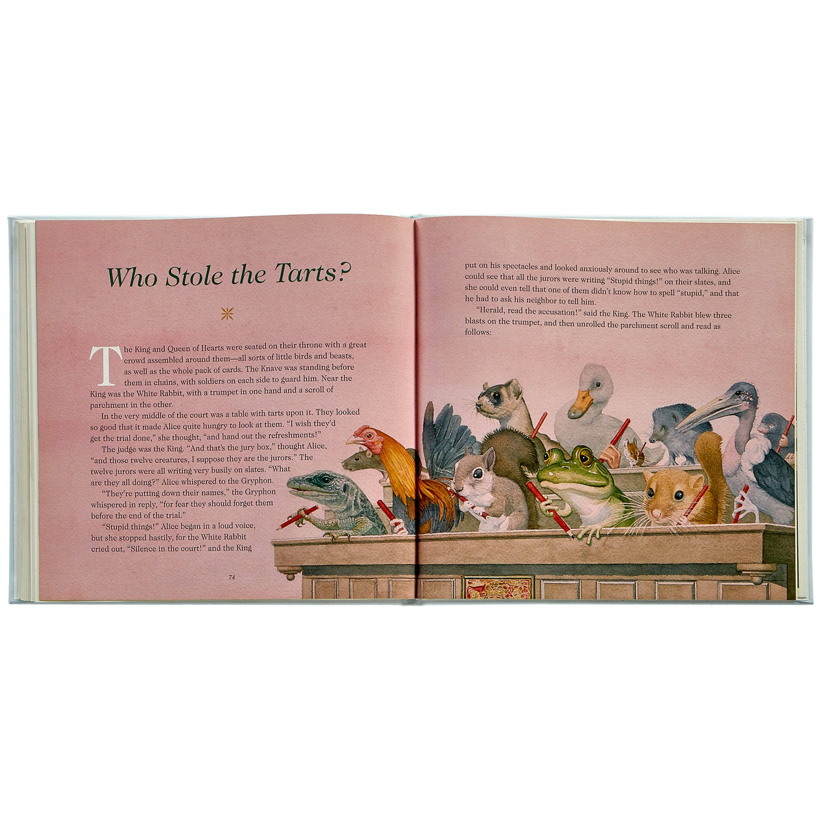 Alice's Adventures in Wonderland Leather-Bound