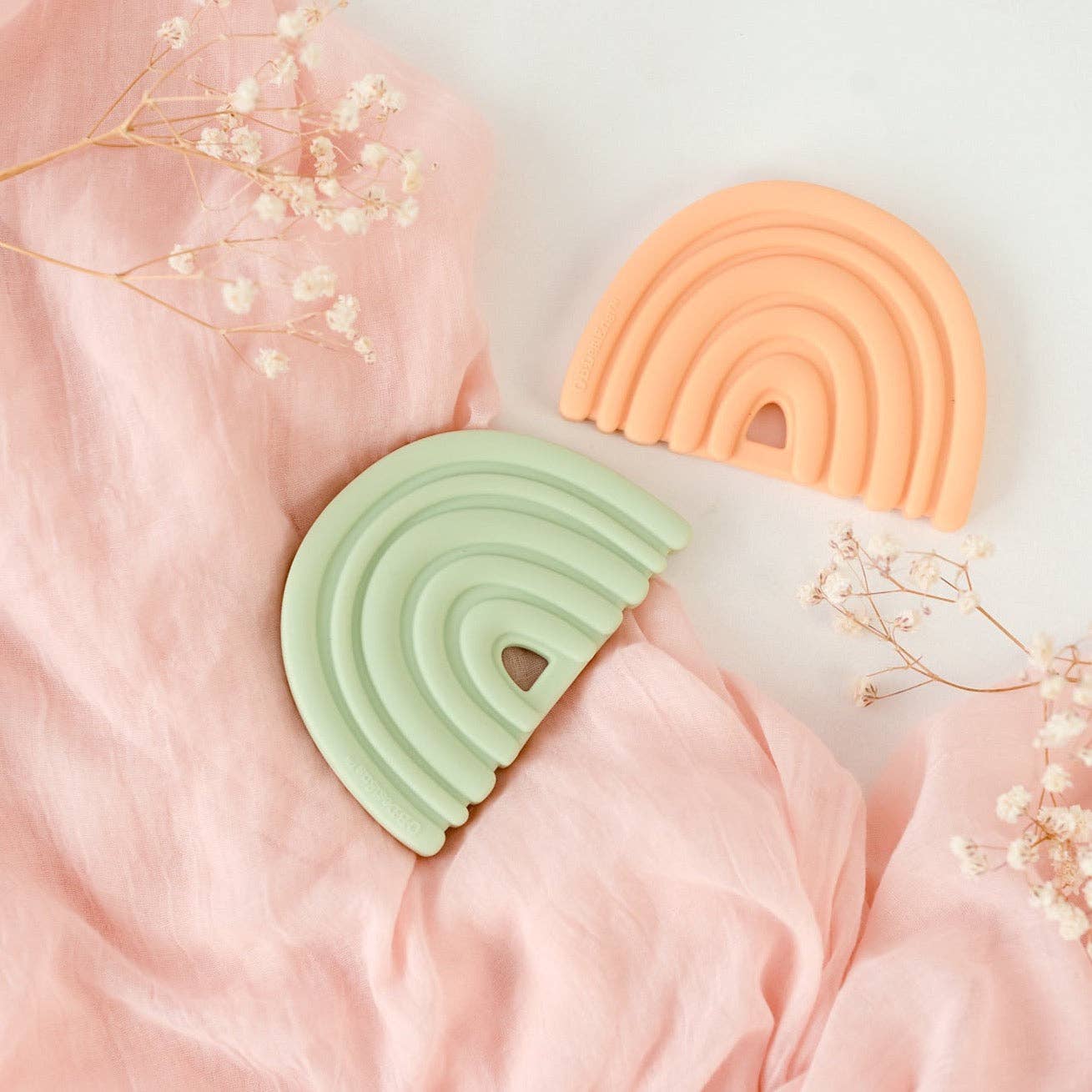 OB Designs Silicone Shell Teether | Ocean