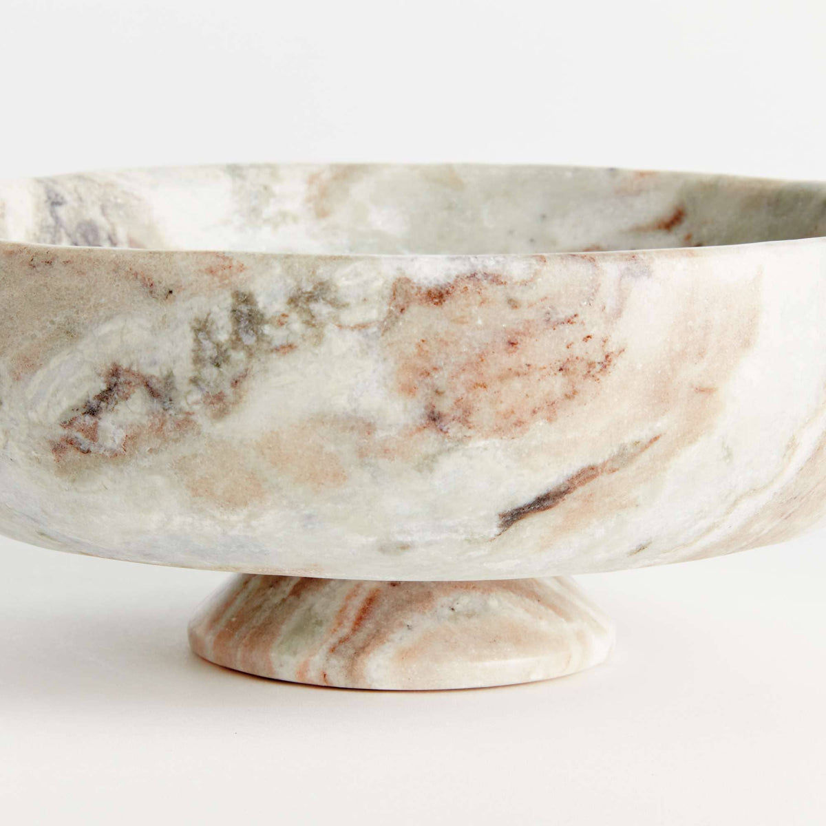 Josephine Footed Marble Bowl