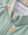 Milkbarn Zipper Shortall Swimsuit