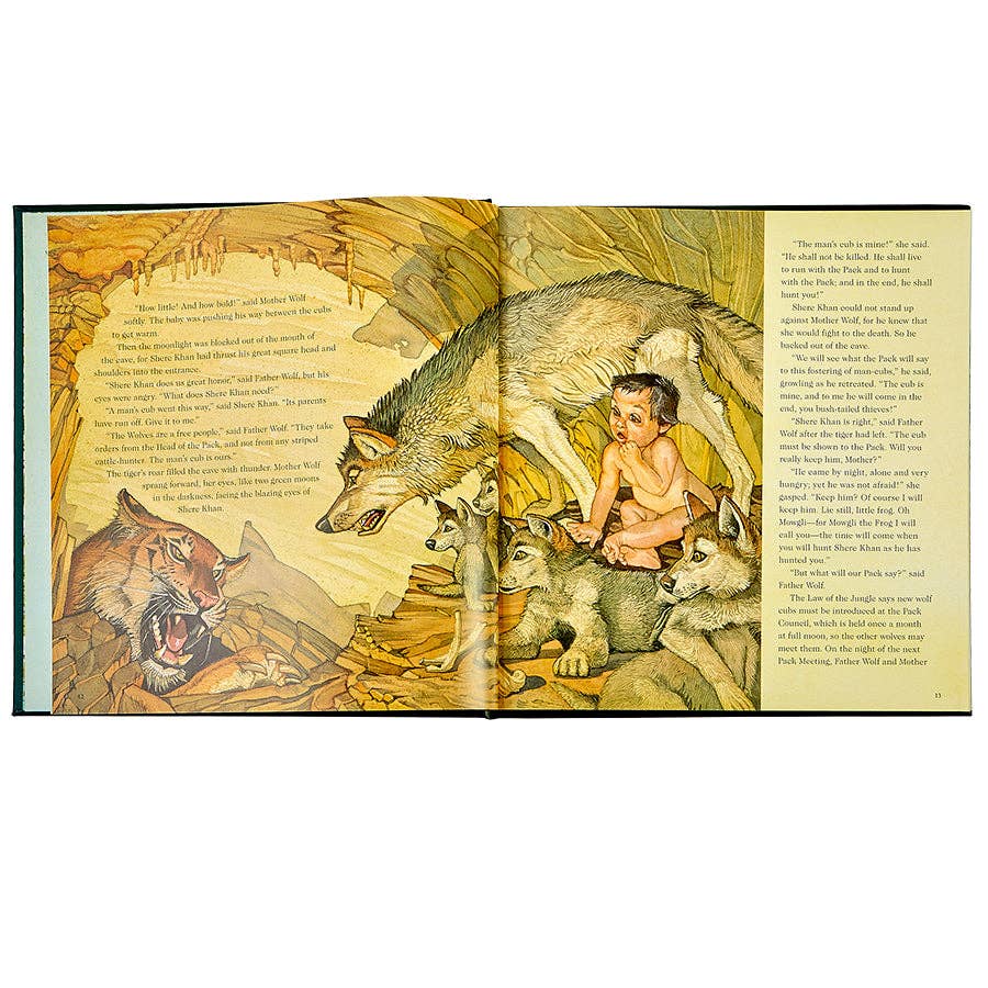 The Jungle Book Leather-Bound