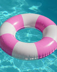 Mini Pool Ring Pool Party Magenta Stripe