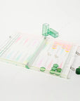 Ombre Lucite Backgammon Sherbert