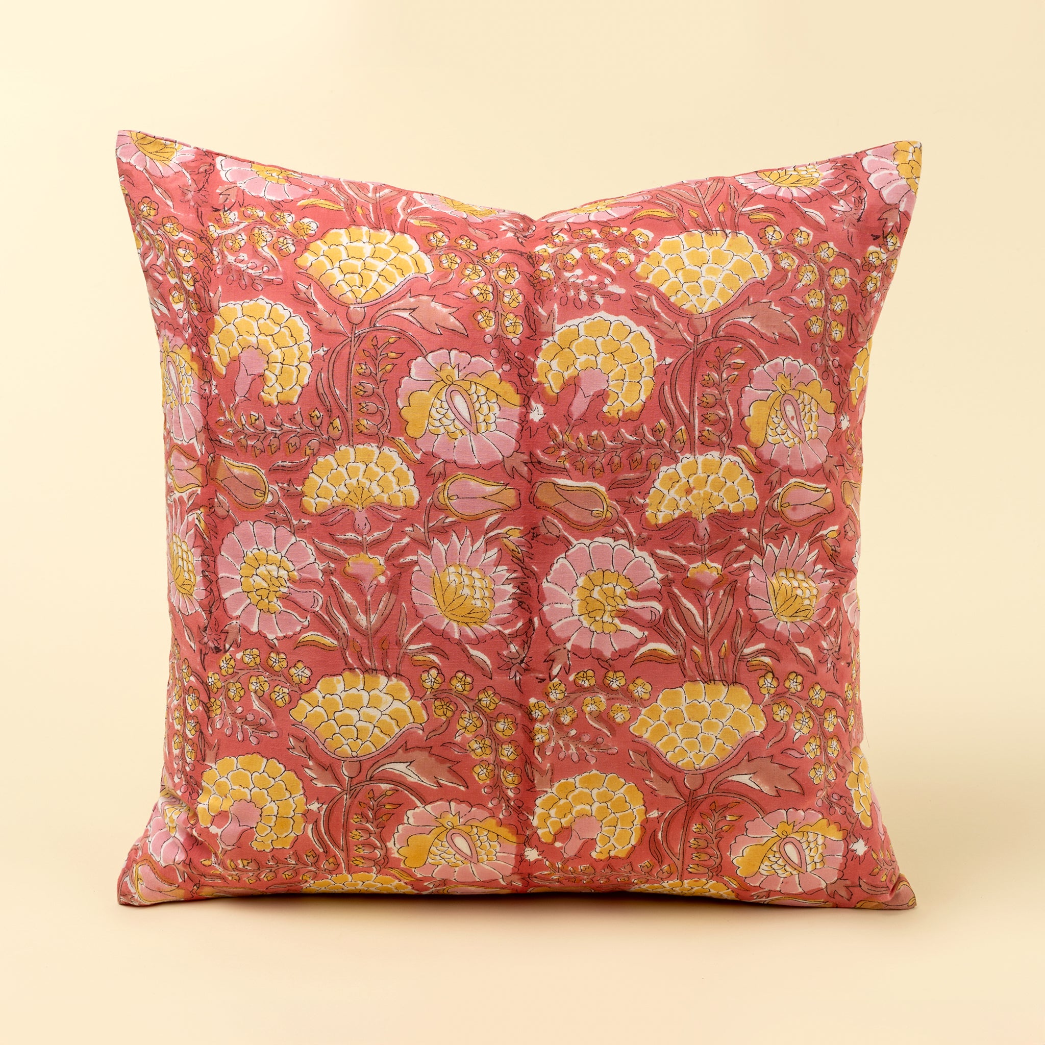 Indaba Block Print Pillow - Thumbnail 2