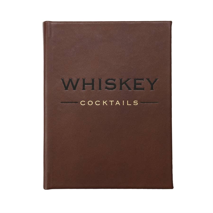 Whiskey Cocktails Leather-Bound
