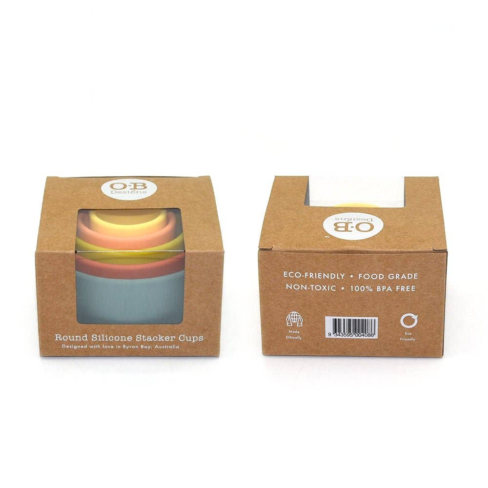 OB Designs Round Stacker Cups