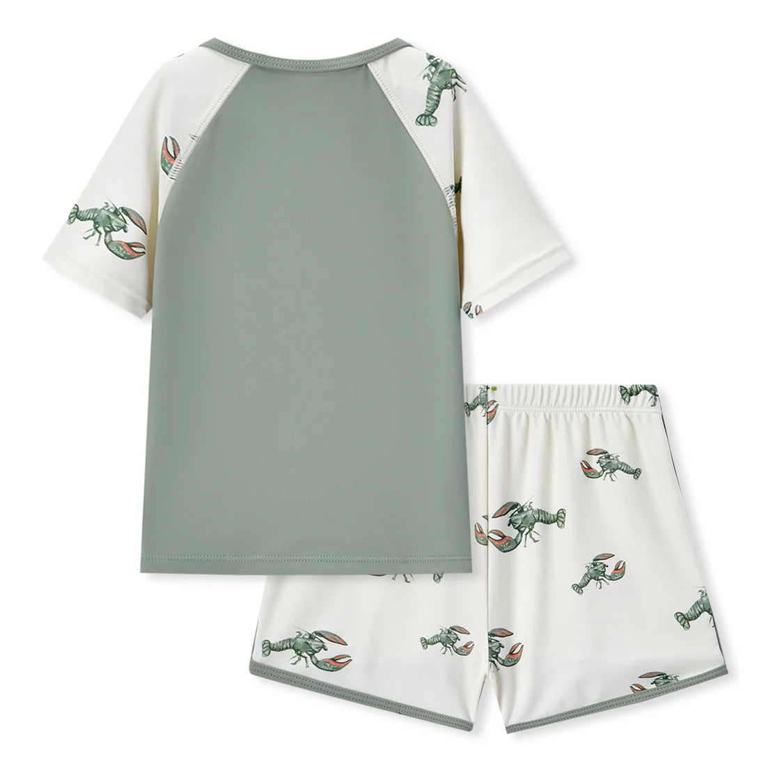 Milkbarn Zipper Top and Swim Trunks
