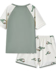 Milkbarn Zipper Top and Swim Trunks