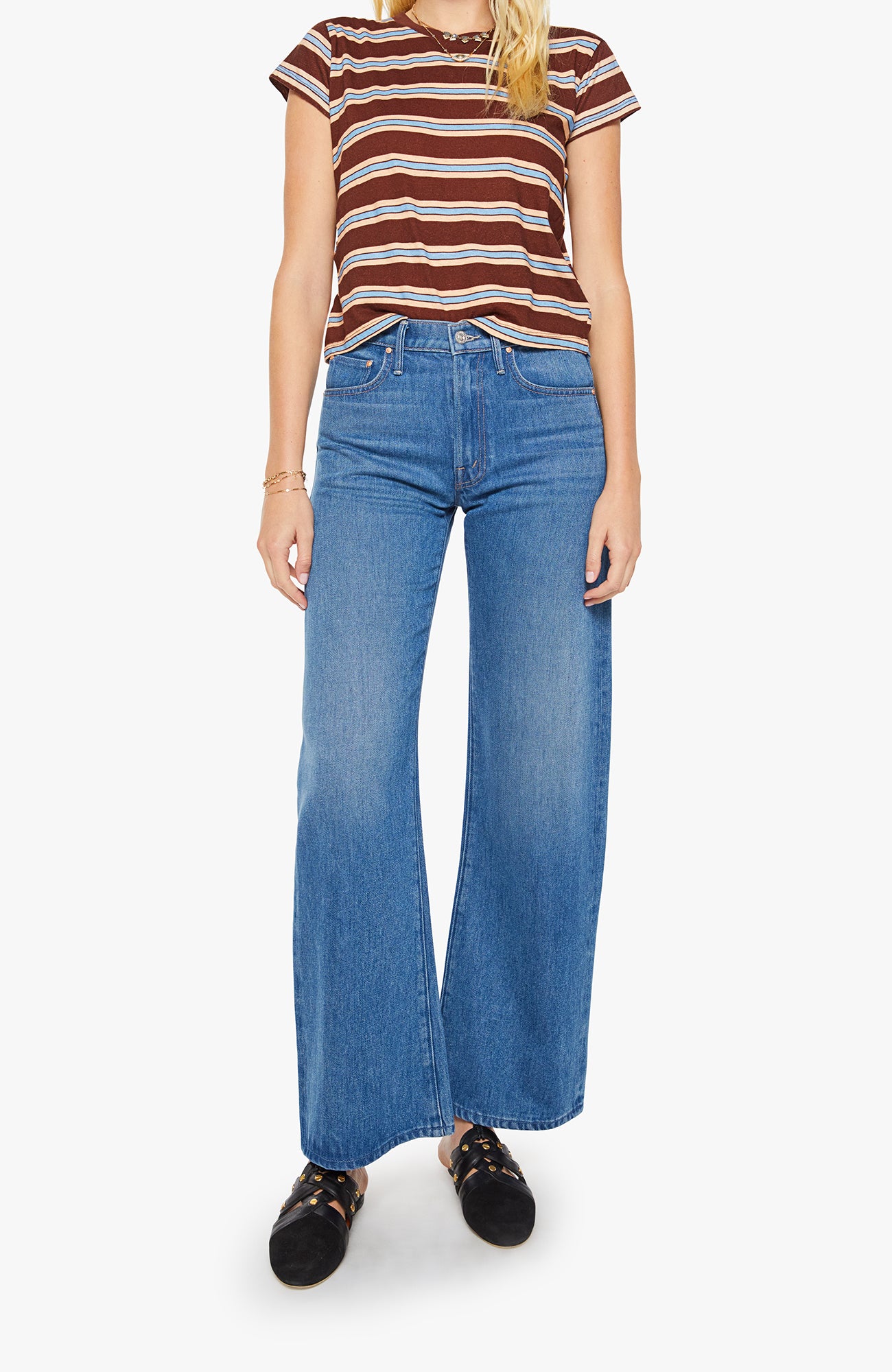 MOTHER Denim The Boxy Goodie Goodie