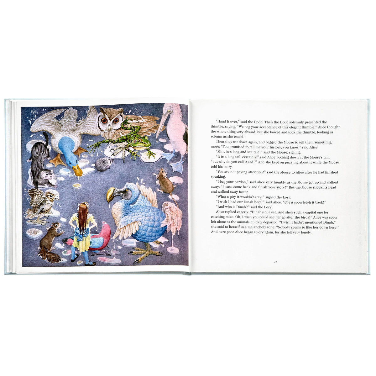 Alice's Adventures in Wonderland Leather-Bound