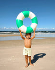 Mini Pool Ring Pool Party Green Stripe