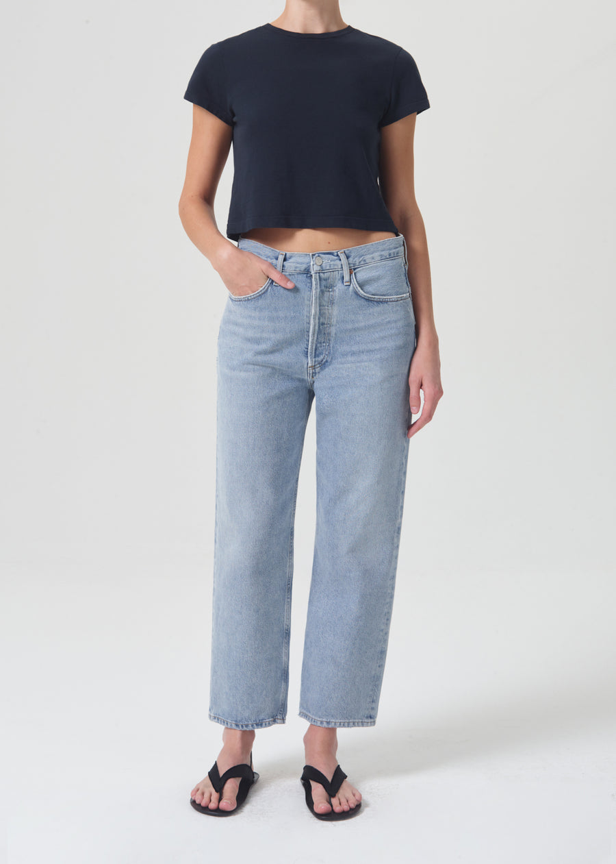 AGOLDE 90&#39;s Crop Mid Rise Straight