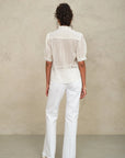 M.A.B.E. Allli Emb S/S Top