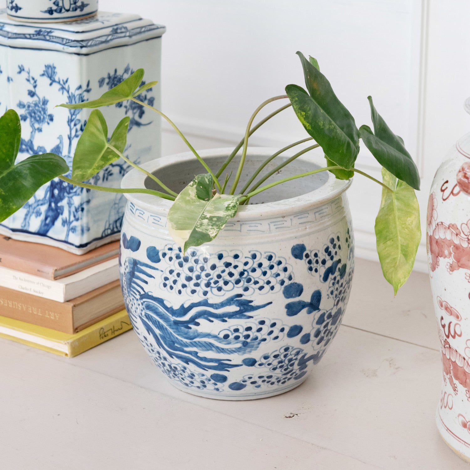 Creative Co-Op Porcelain Planter - Thumbnail 3