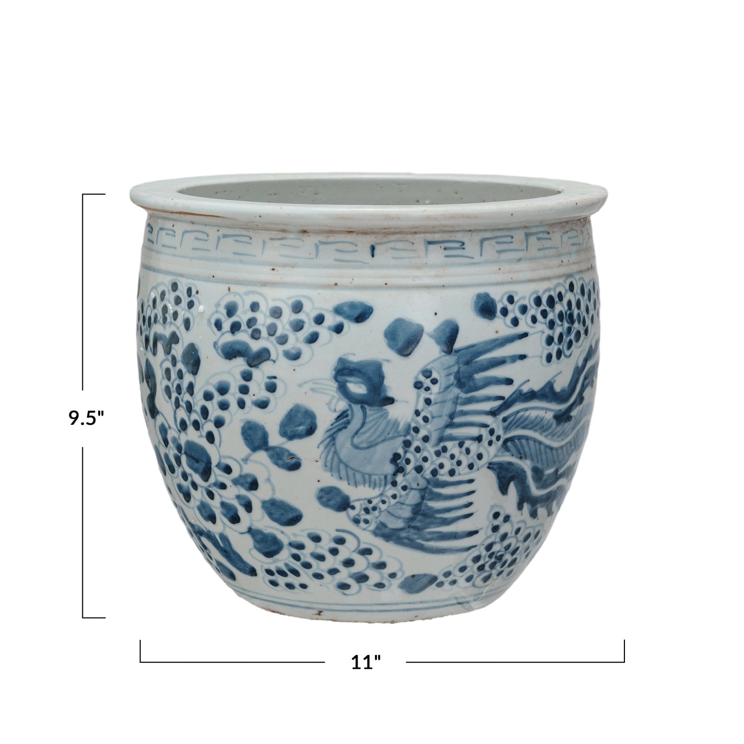 Creative Co-Op Porcelain Planter - Thumbnail 5