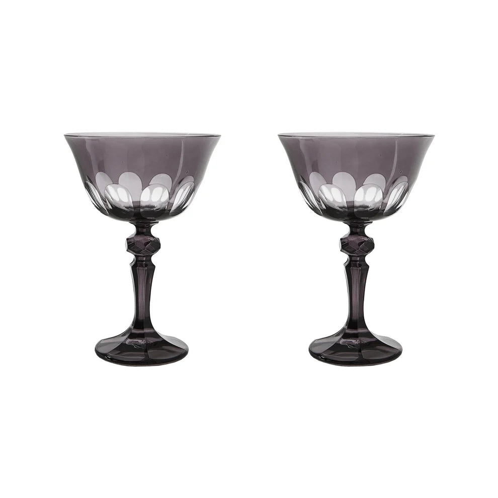 Sir/Madam Rialto Glass Coupe - Set of 2