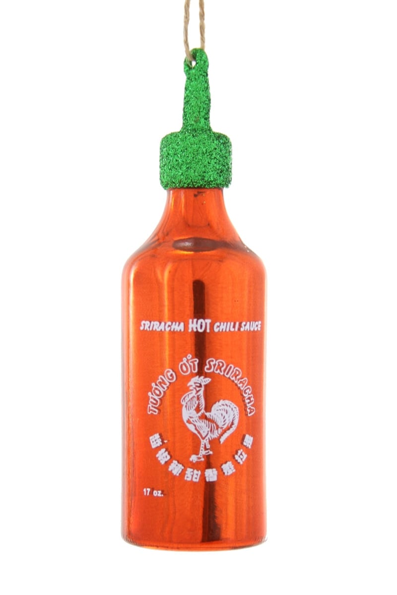 Cody Foster Sriracha Sauce Bottle Ornament - Thumbnail 2