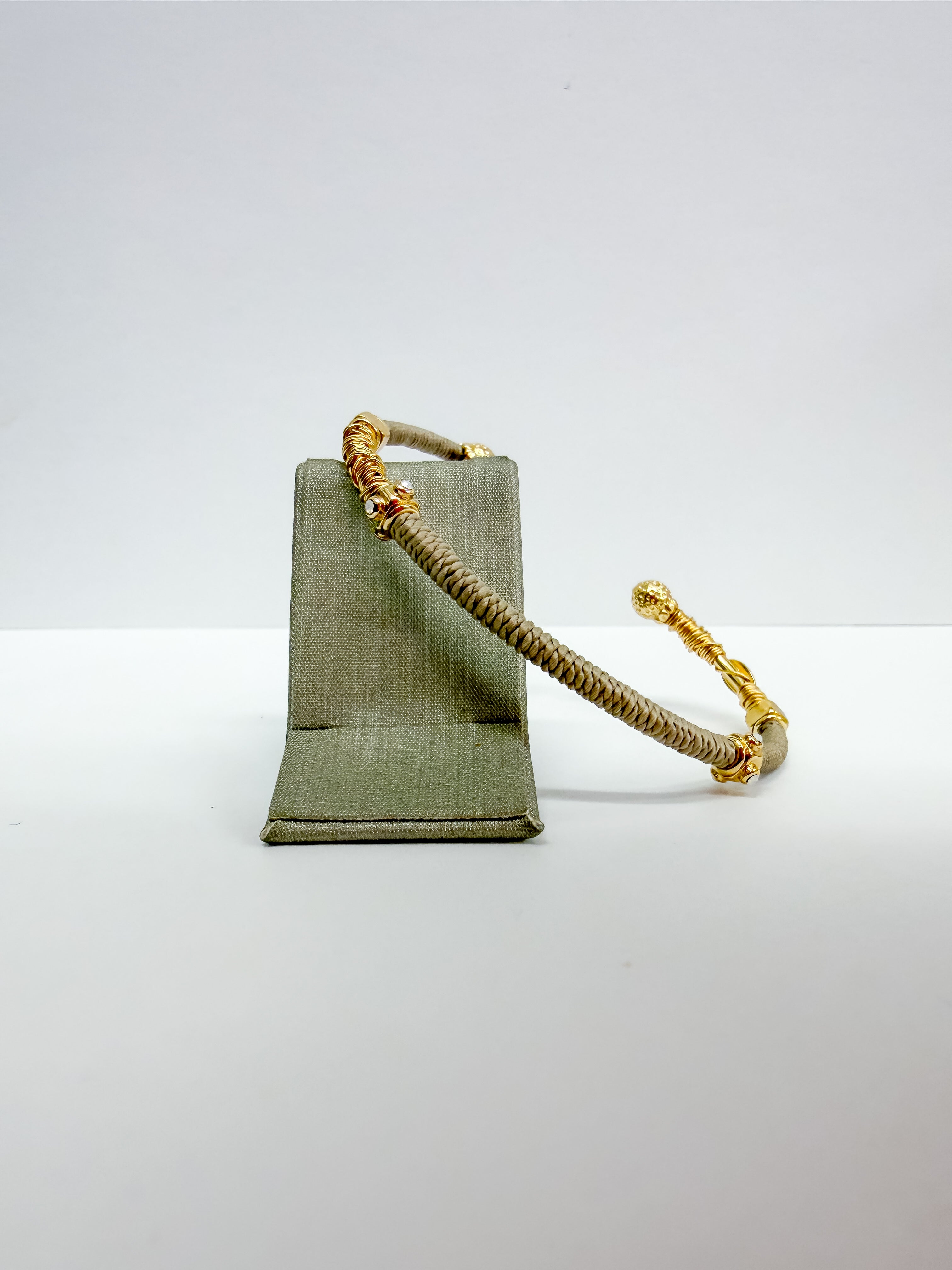 Gas Bijoux Zanzifull Strass Bracelet Gray