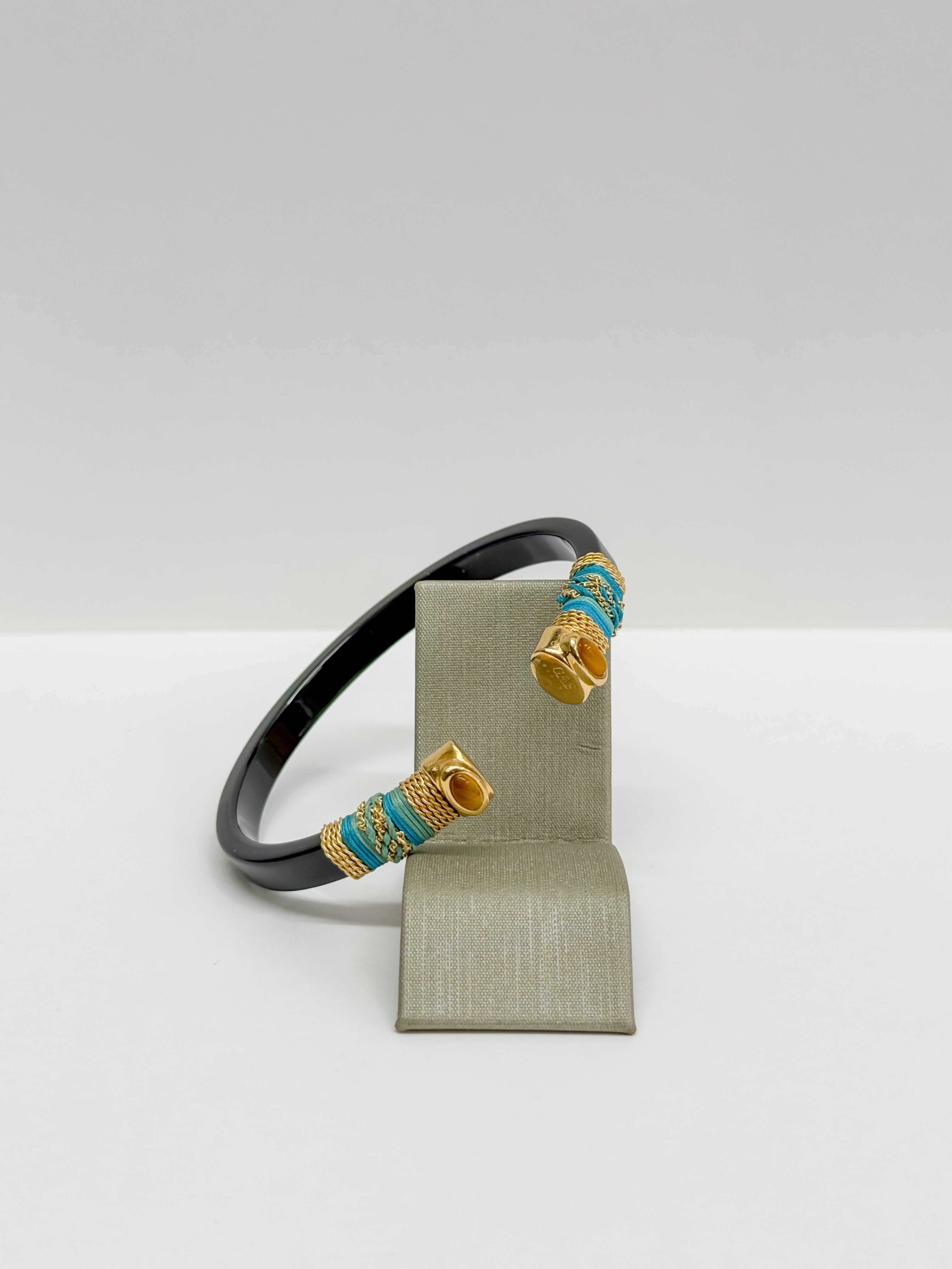 Gas Bijoux Sarina Bracelet Teal/Black