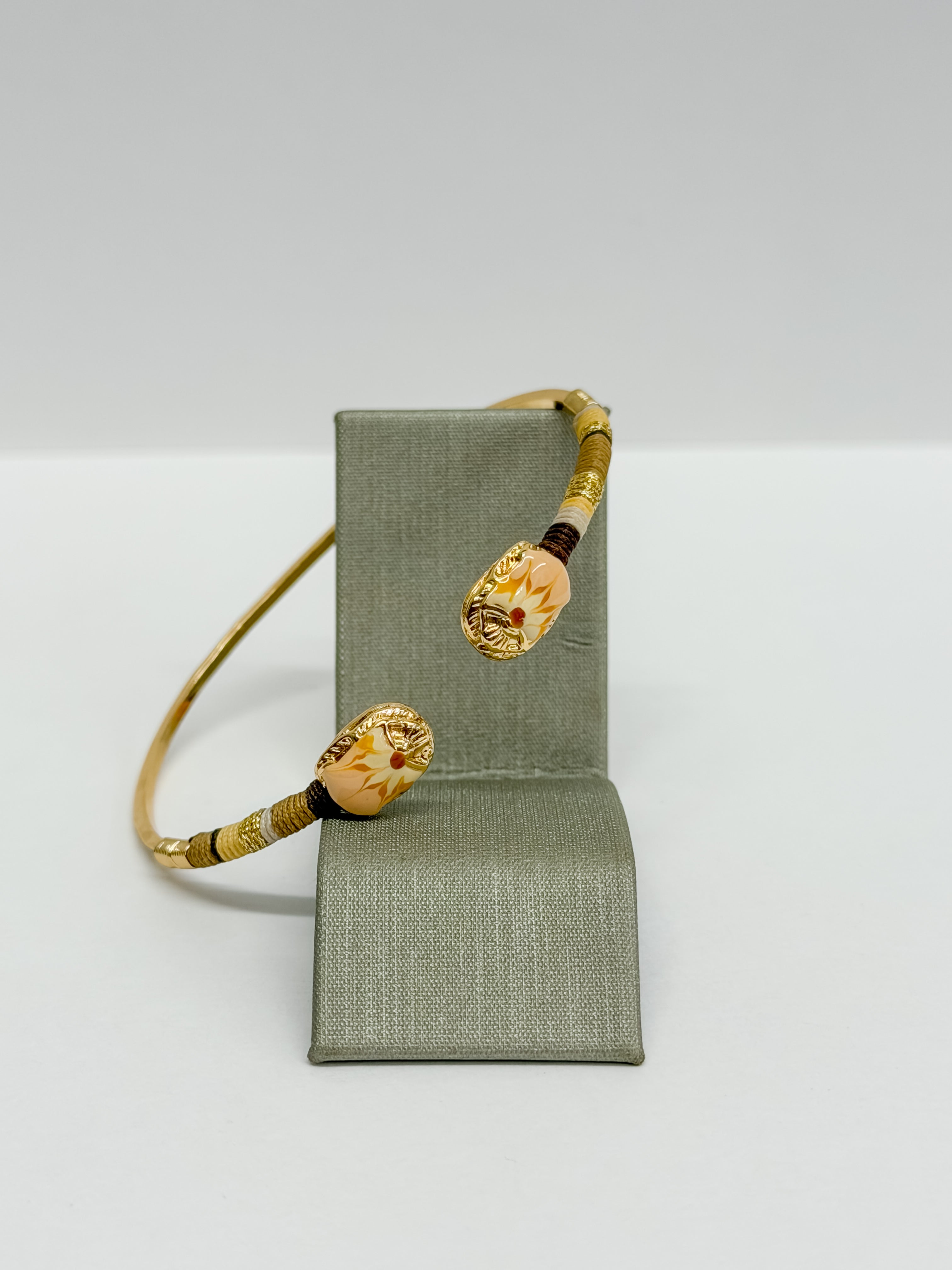 Gas Bijoux Scara Bracelet Brown/Peach