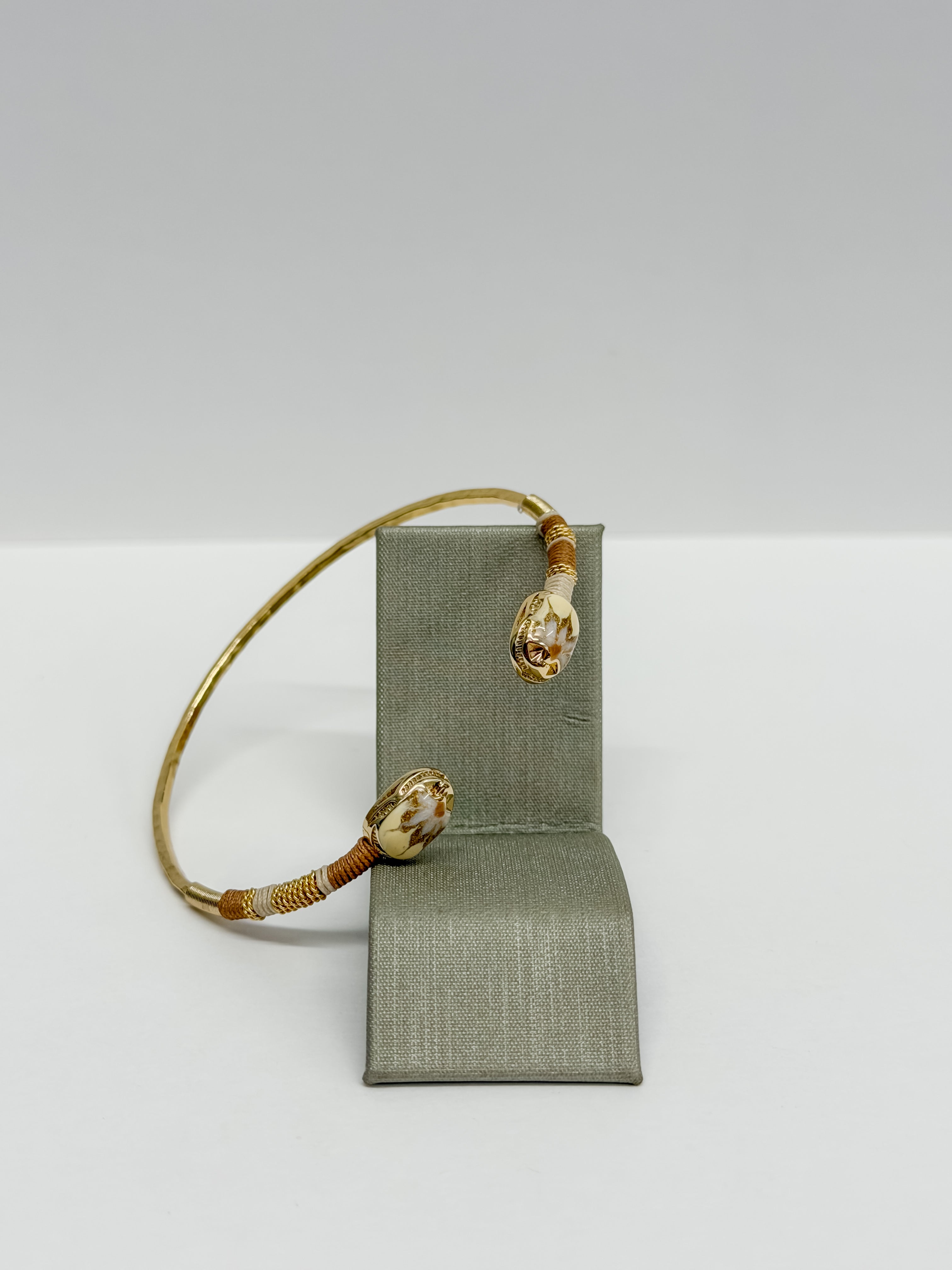 Gas Bijoux Scara Bracelet Brown/Ivory