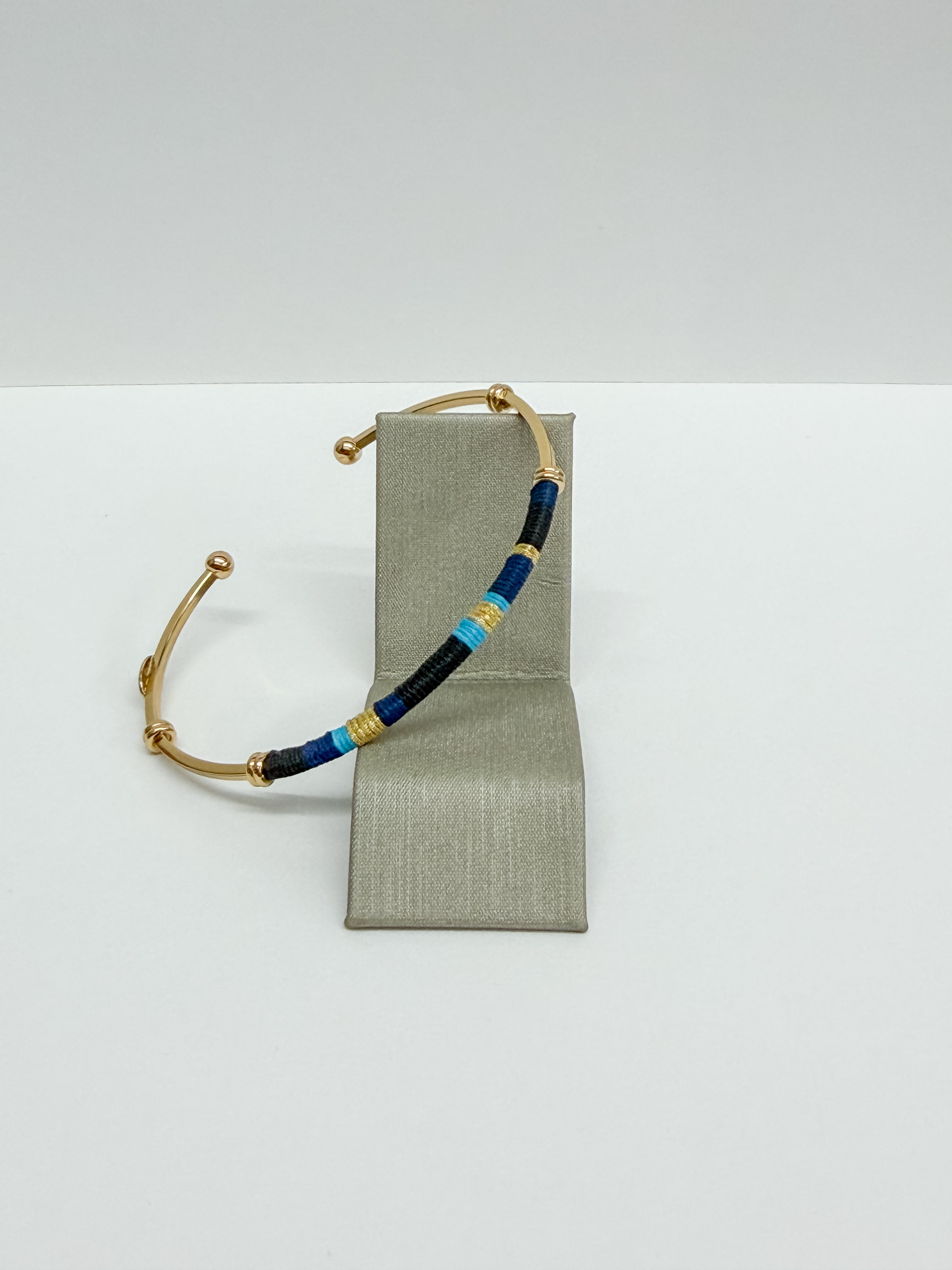 Gas Bijoux Zanzibar Bracelet Navy