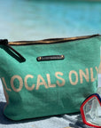Kempton & Co. Aqua Locals Only Pouch