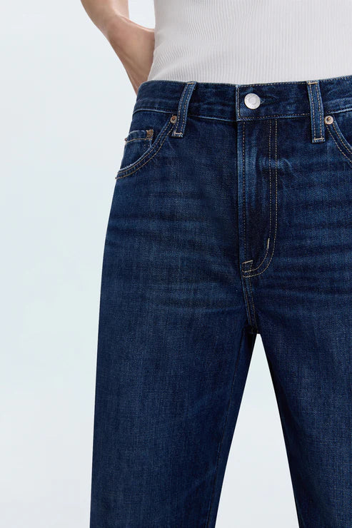 Pistola Kacey Mid Rise Cuffed Boyfriend Jeans