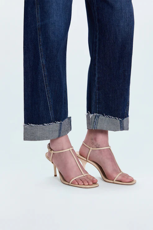Pistola Kacey Mid Rise Cuffed Boyfriend Jeans