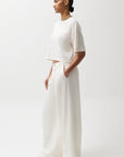Pistola Delphine Pleated Wide Leg