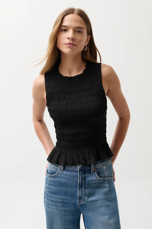 Pistola Phoebe Smocked Tank