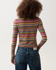 Madison Long Sleeve Crew Neck Sweater Tee