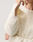 Luna Embellished Crew Neck Sweater