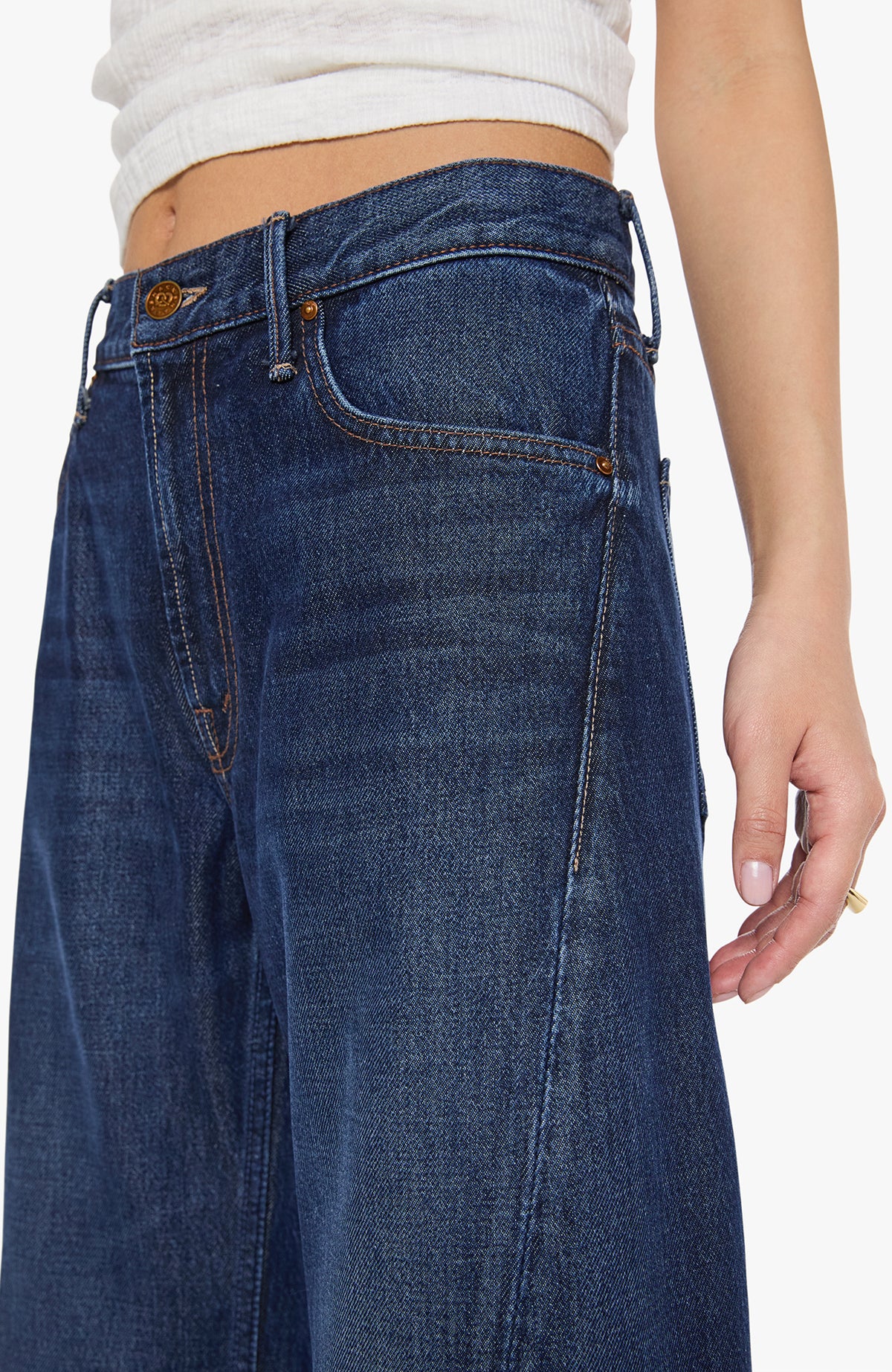 Lil Lemon Twist Sneak Wide Leg Jeans