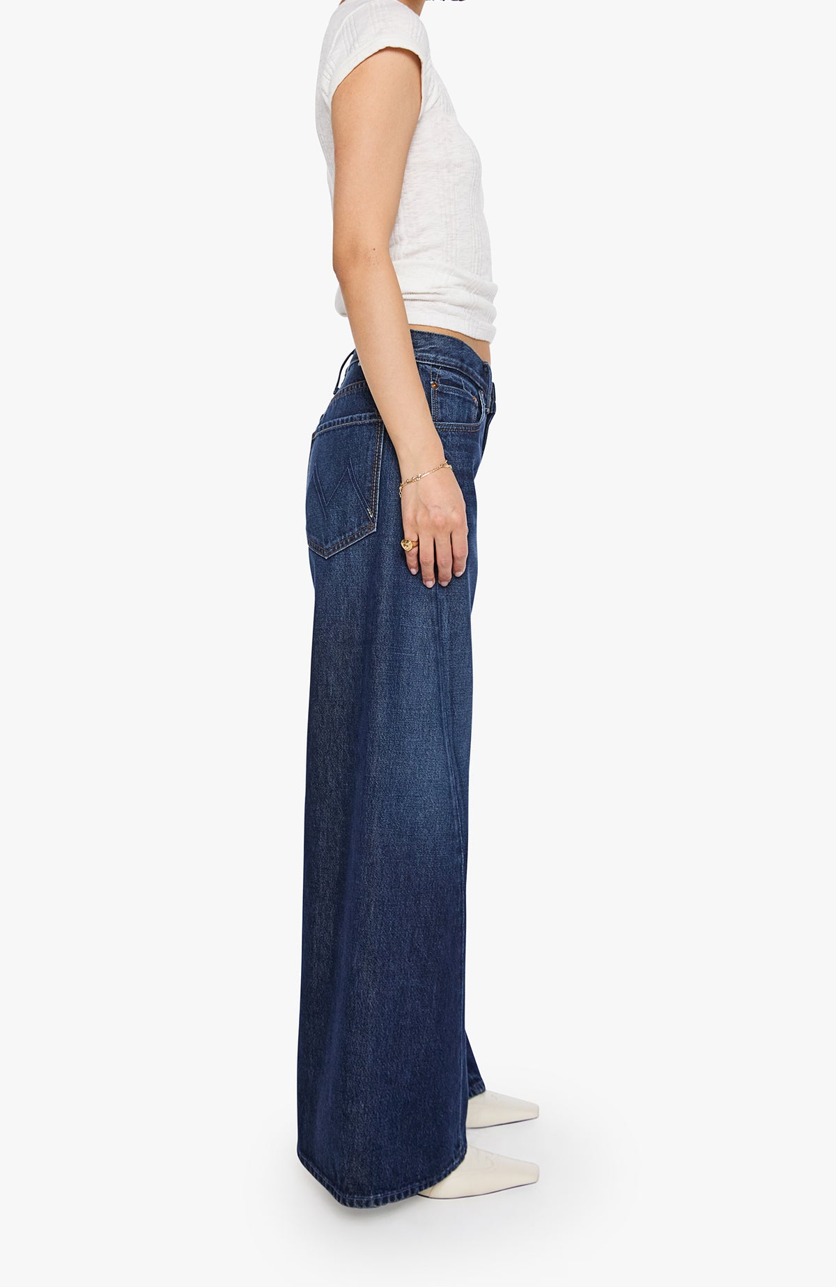 Lil Lemon Twist Sneak Wide Leg Jeans