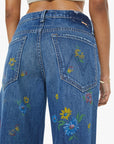 MOTHER Denim Lil Rerun Zip Sneak
