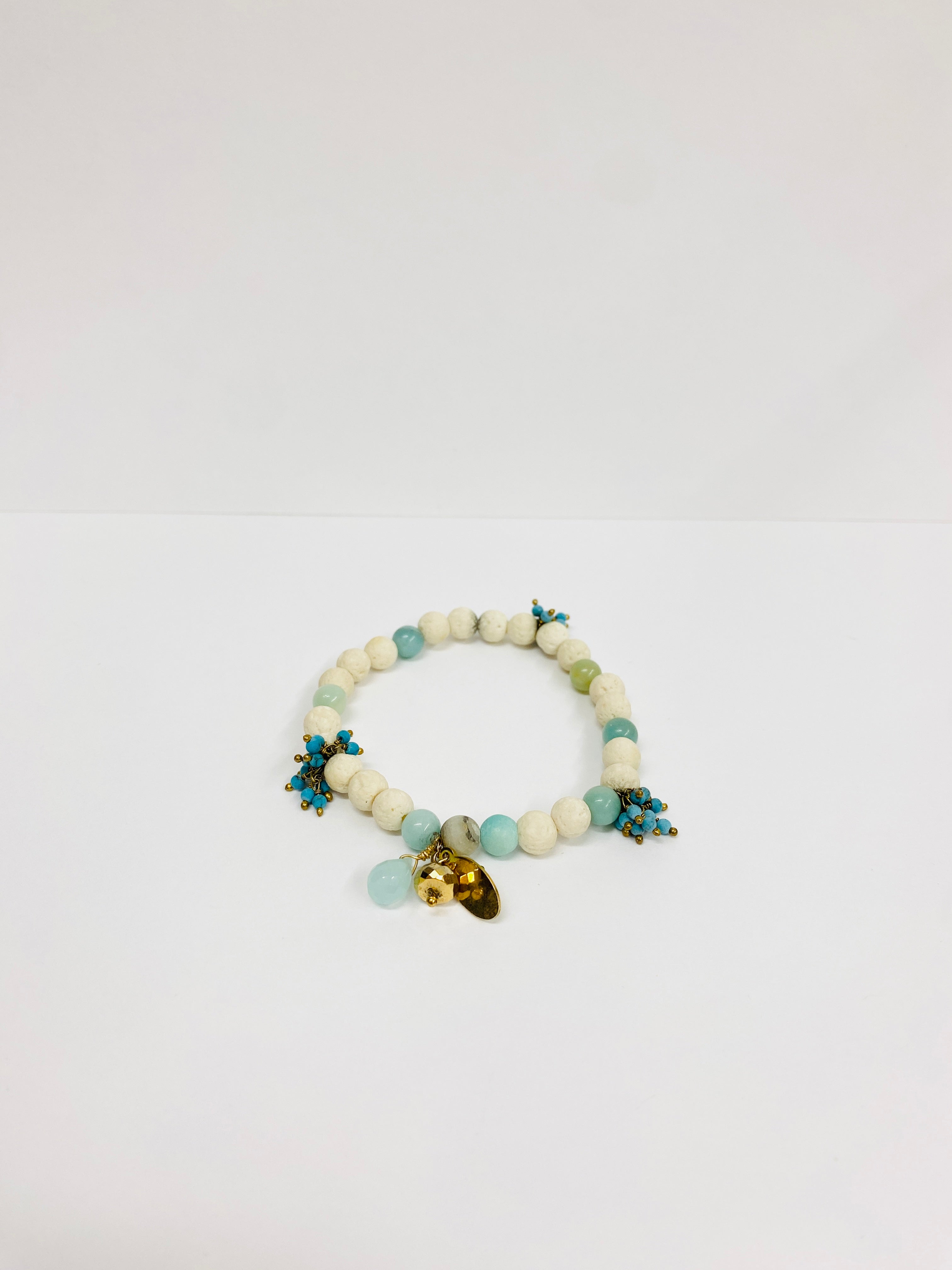 Marianne Homsy White Coral Bracelet