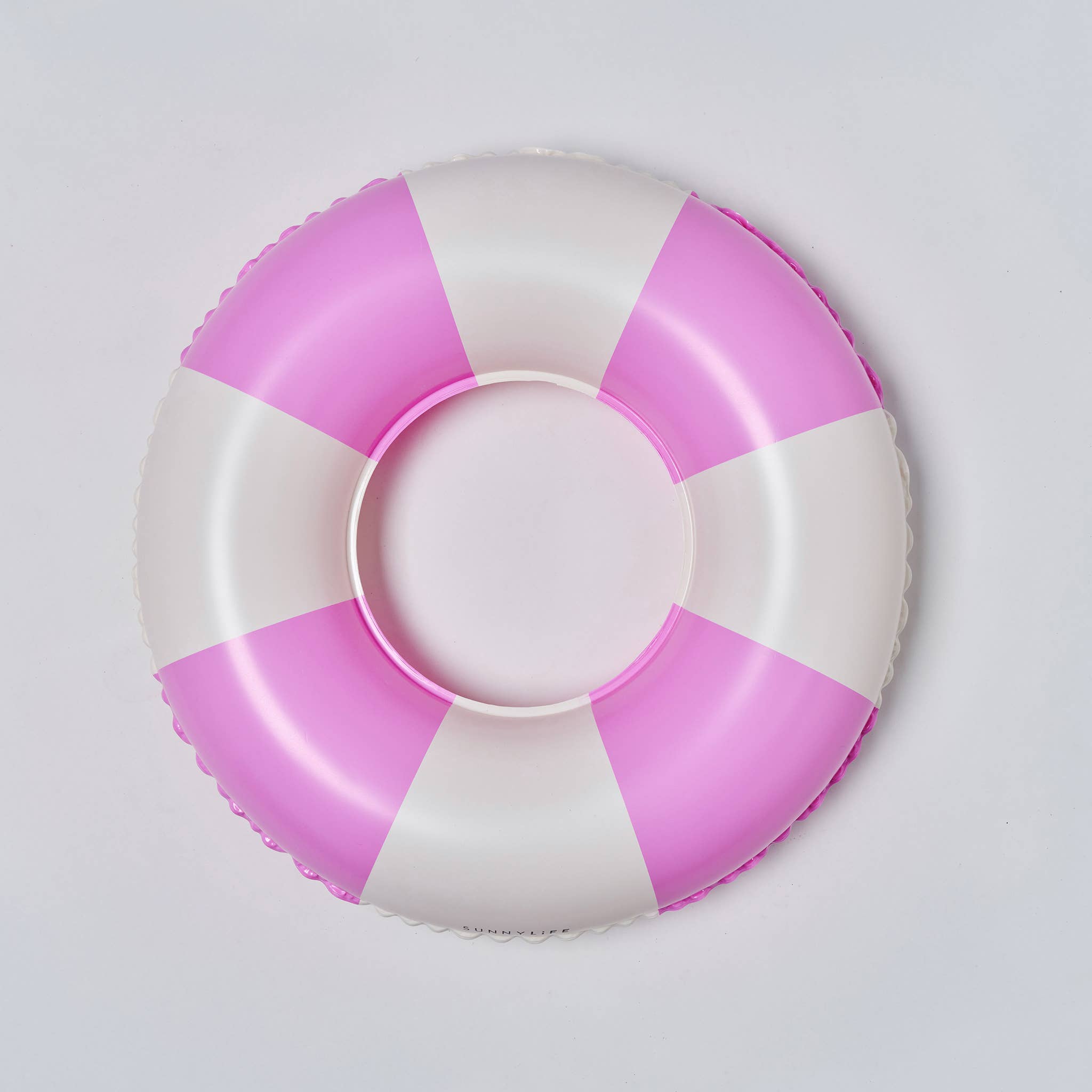 Mini Pool Ring Pool Party Magenta Stripe