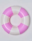 Mini Pool Ring Pool Party Magenta Stripe