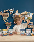 World Animals Wooden Blocks - Oceania