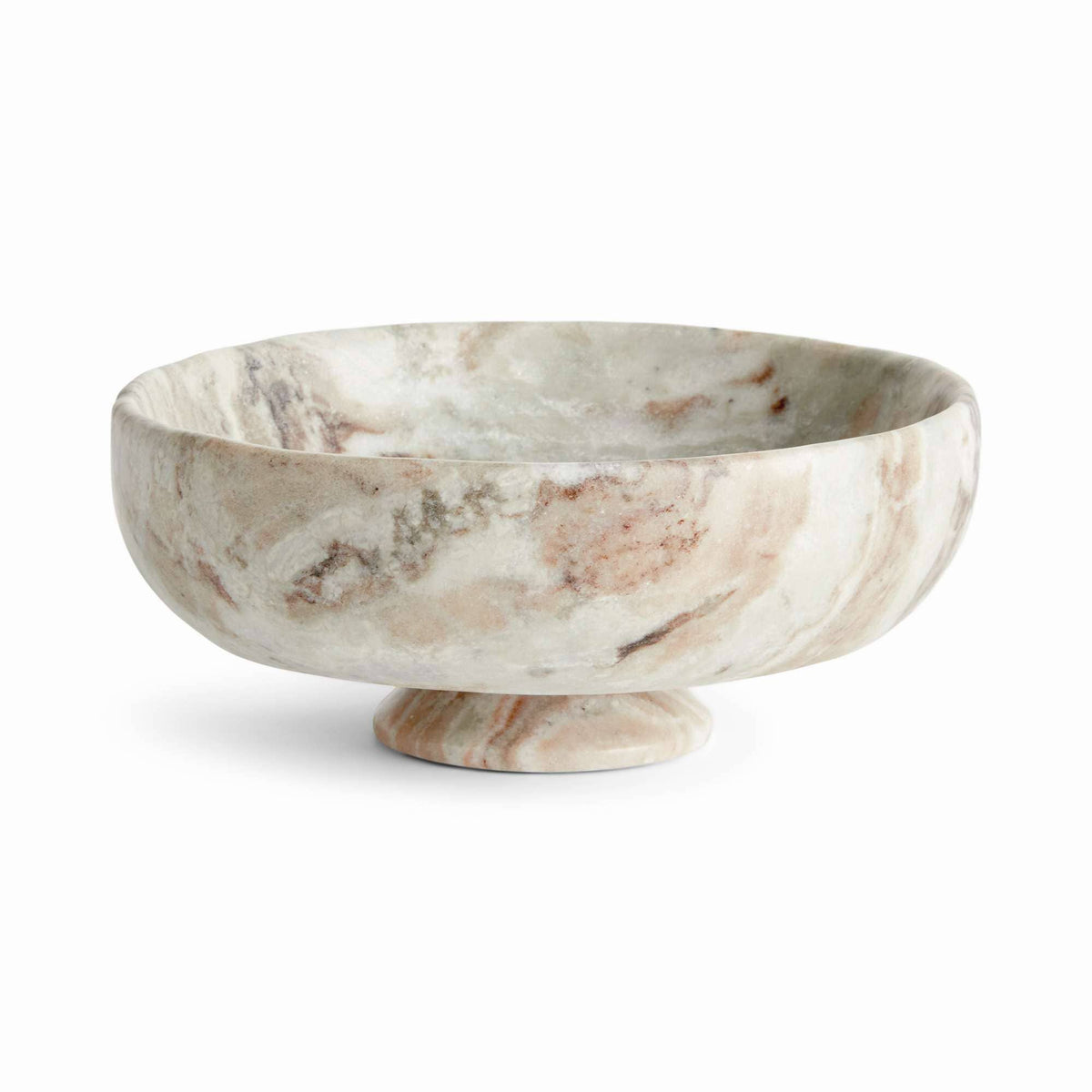 Josephine Footed Marble Bowl
