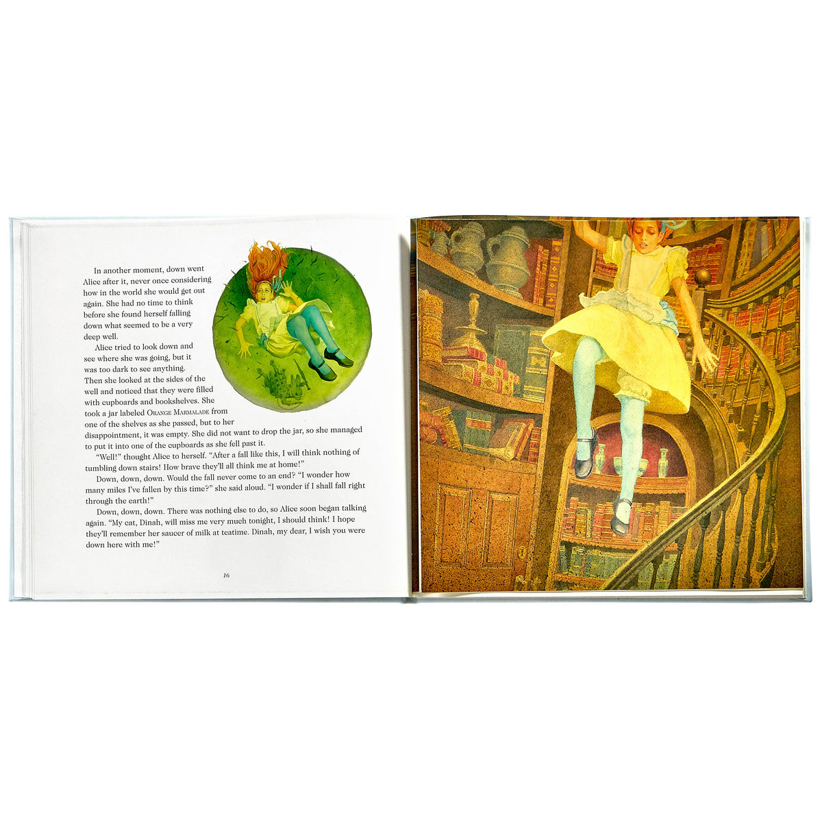 Alice's Adventures in Wonderland Leather-Bound