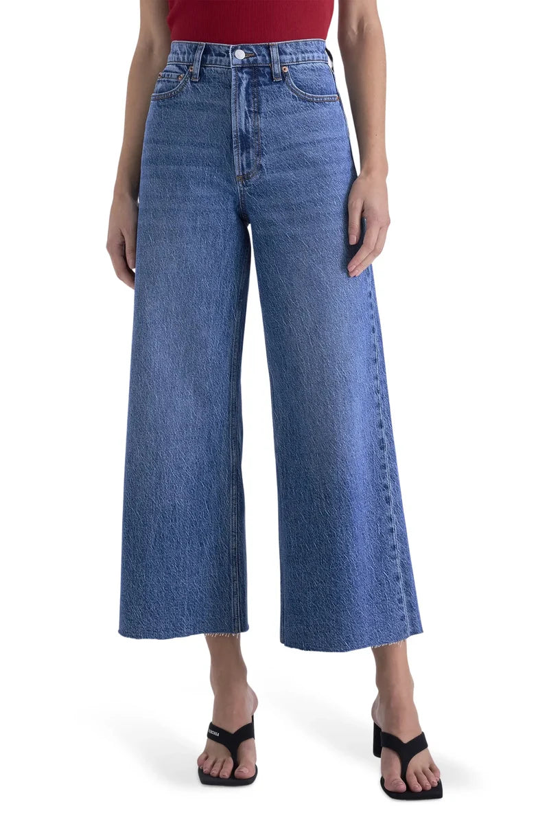 Pistola Lana Crop High Rise Ultra Wide Leg