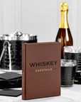 Whiskey Cocktails Leather-Bound