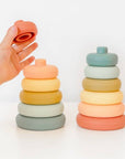 OB Designs Silicone Stacker Tower | Cherry