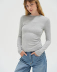 LNA Dalston Ribbed Long Sleeve