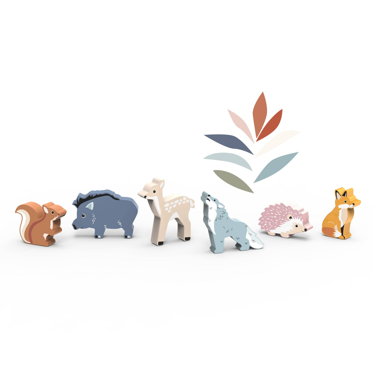 World Animals Wooden Blocks - Europe