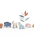 World Animals Wooden Blocks - Europe